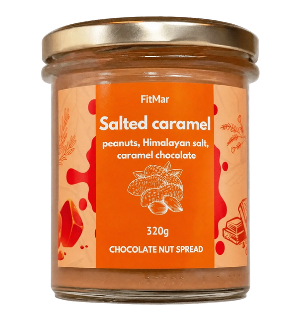 Caramel sărat cu arahide