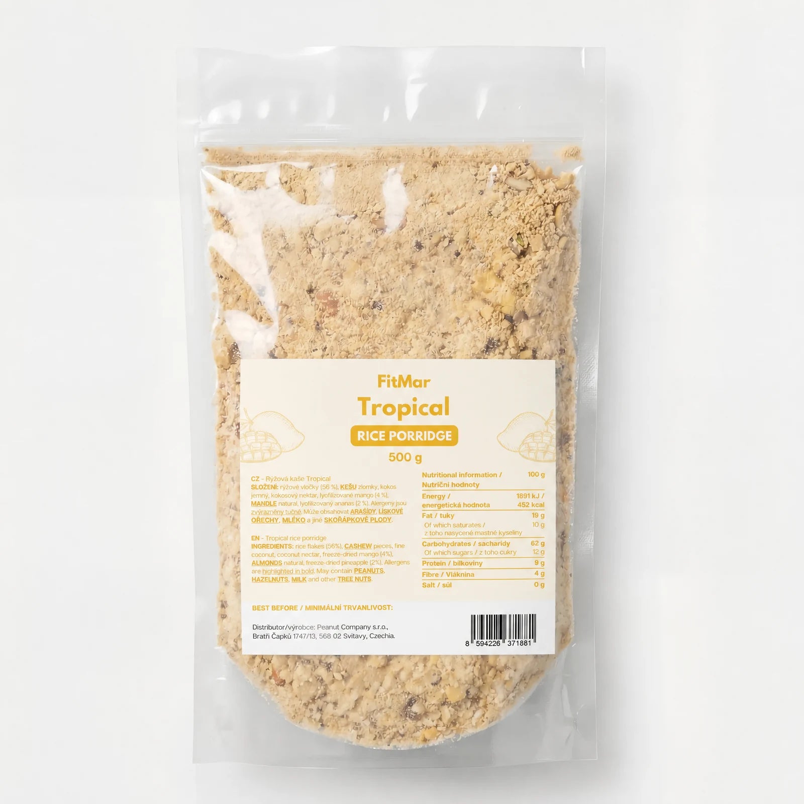 Minuta riževa kaša Tropical 500 g