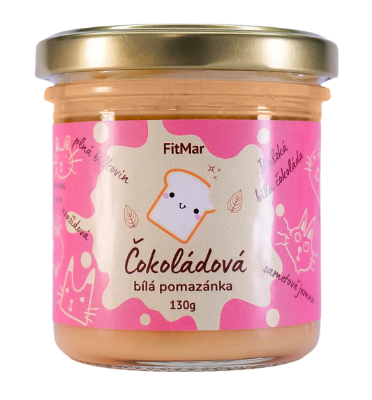 Čokoládová bílá pomazánka - FitMar.cz