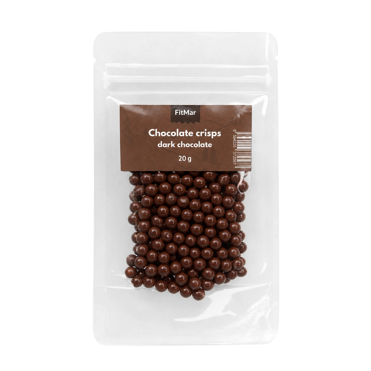 Biluțe crocante pentru cremă - ciocolată neagră 15g