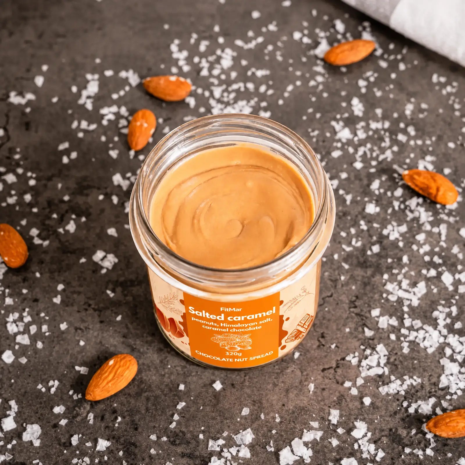 Caramel sărat cu arahide